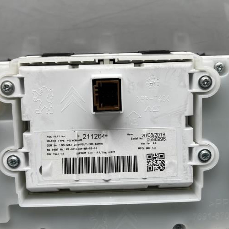 Compteur PEUGEOT 208 1 Photo n°4