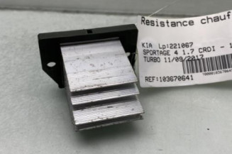 Resistance chauffage KIA SPORTAGE 4 Photo n°1