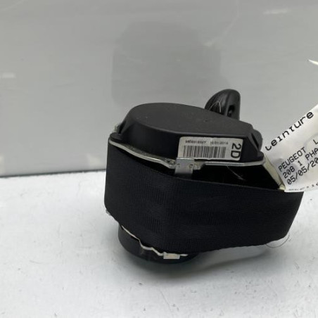 Ceinture arriere droit PEUGEOT 208 1 Photo n°1