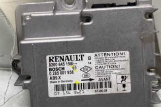 Boitier air bag RENAULT CLIO 3 Photo n°1