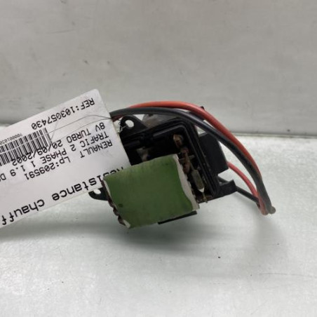 Resistance chauffage RENAULT TRAFIC 2 Photo n°1