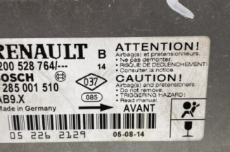 Boitier air bag RENAULT CLIO 3