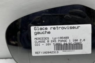 Glace retroviseur gauche MERCEDES CLASSE B 245 Photo n°1
