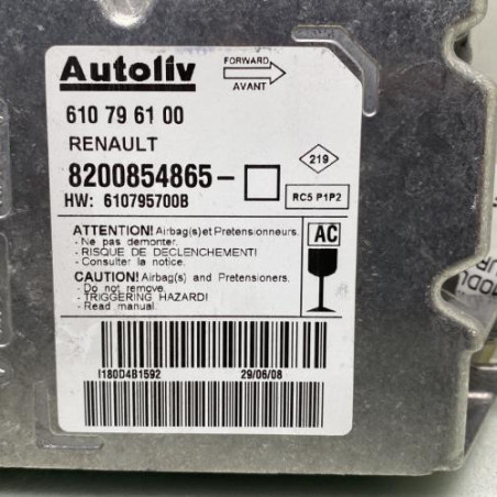 Boitier air bag RENAULT MODUS