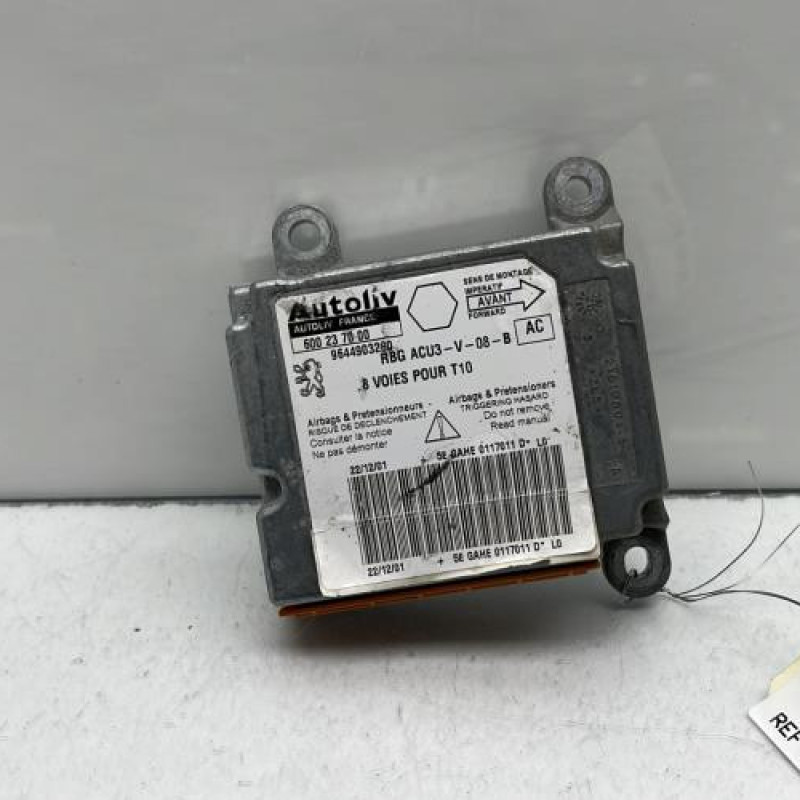 Boitier air bag PEUGEOT 206 Photo n°1