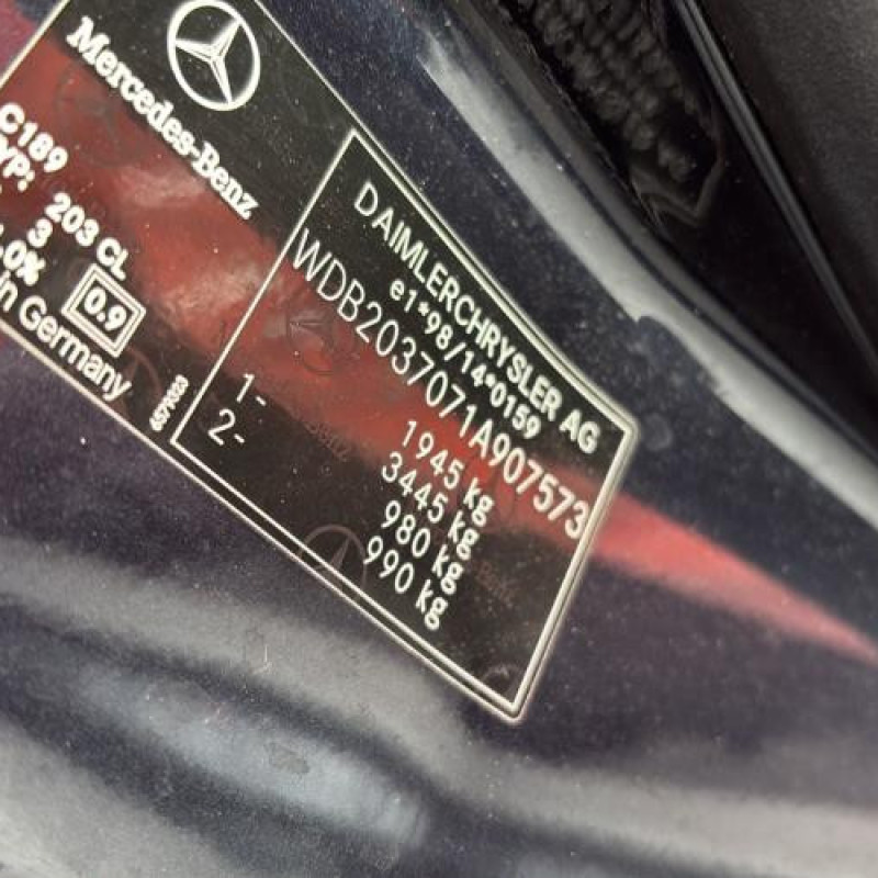 Alternateur MERCEDES CLASSE C 203 COUPE SPORT Photo n°20