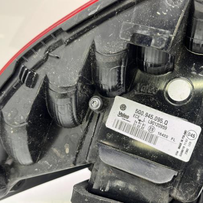Feu arriere principal gauche (feux) VOLKSWAGEN GOLF 7 Photo n°7