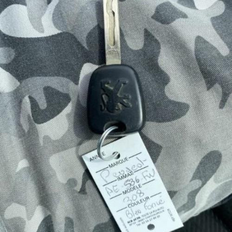 Porte arriere droit PEUGEOT 308 1 Photo n°9