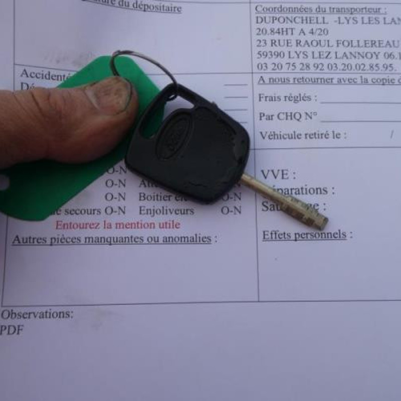 Retroviseur droit FORD FIESTA 5 Photo n°10