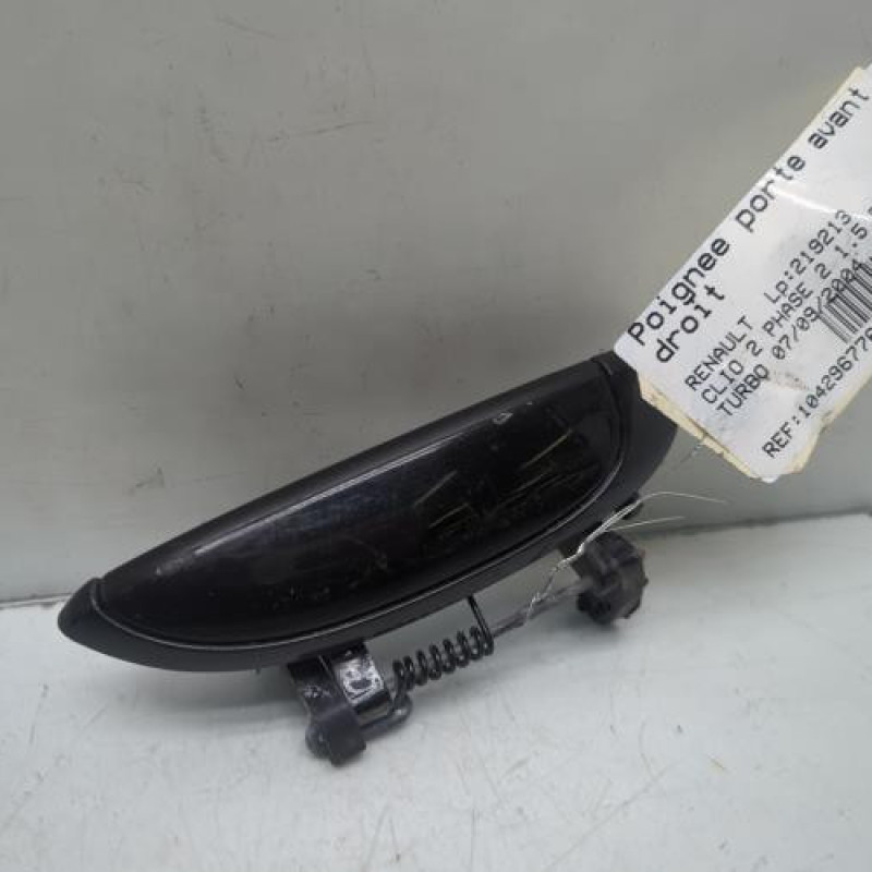 Poignee porte avant droit RENAULT CLIO 2 Photo n°1