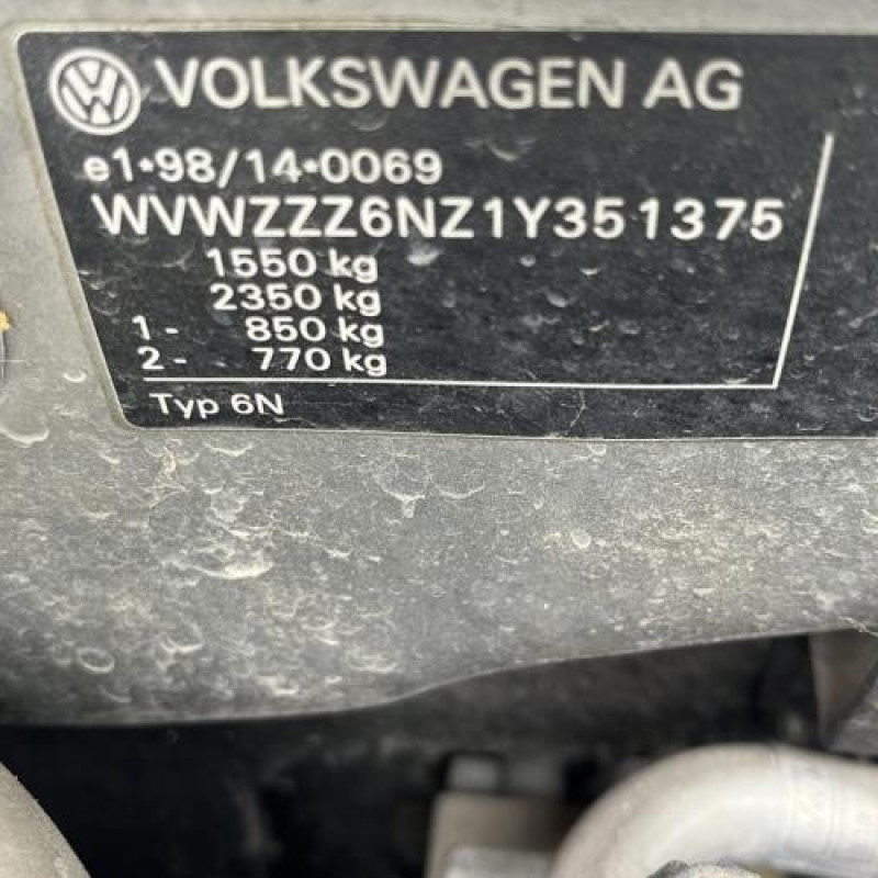 Eclairage de plaque VOLKSWAGEN POLO 3 Photo n°6