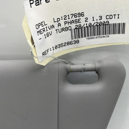 Pare soleil gauche OPEL MERIVA A