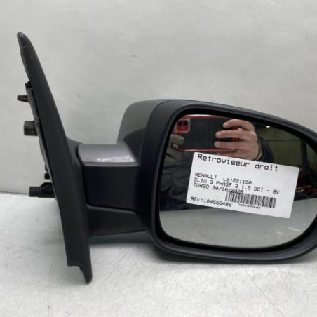 Retroviseur droit RENAULT CLIO 3 Photo n°1