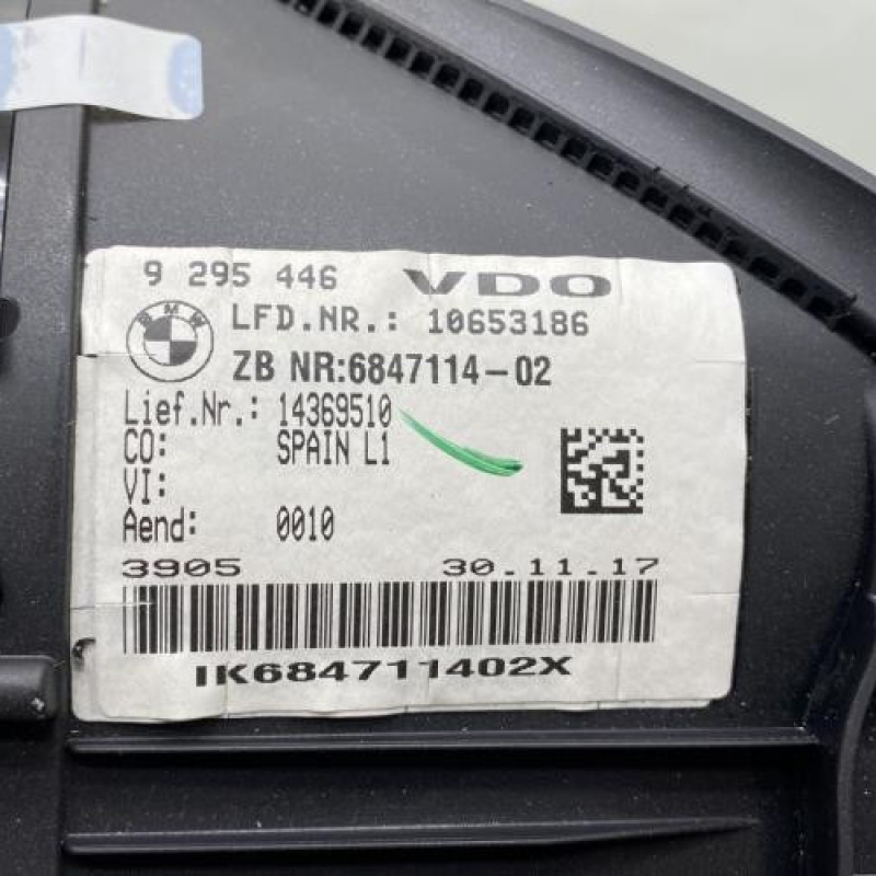 Compteur BMW SERIE 2 F45 ACTIVE Photo n°3