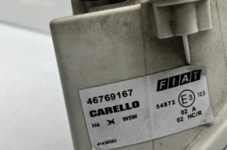 Optique avant principal gauche (feux)(phare) FIAT SEICENTO