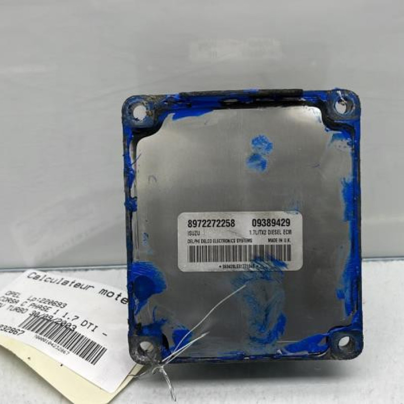 Calculateur moteur OPEL CORSA C Photo n°3