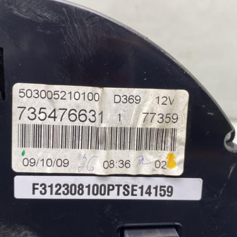 Compteur FIAT 500 2 Photo n°4