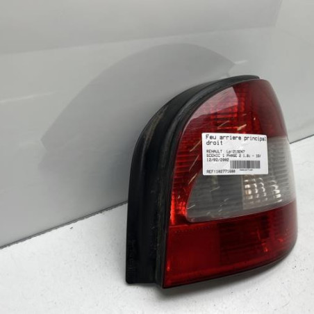 Feu arriere principal droit (feux) RENAULT SCENIC 1