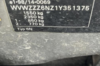 Feu arriere principal gauche (feux) VOLKSWAGEN POLO 3