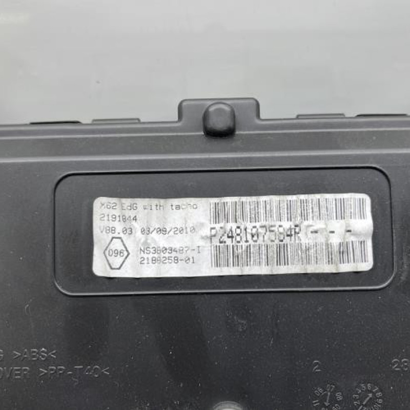 Compteur RENAULT MASTER 3 Photo n°4