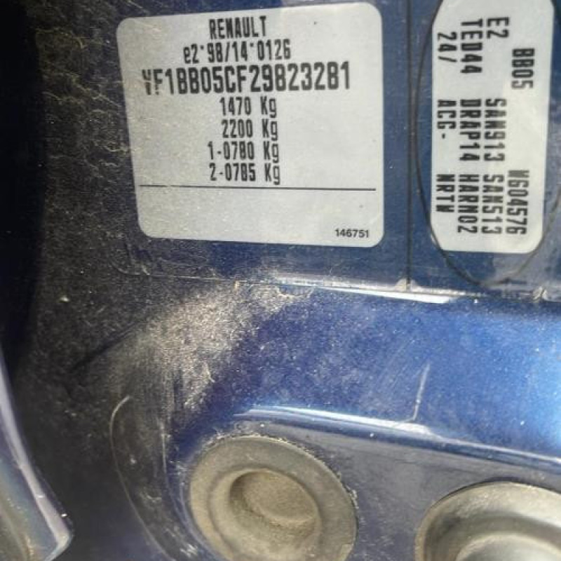 Porte arriere droit RENAULT CLIO 2 Photo n°17