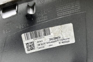 Coquille de retroviseur droit VOLKSWAGEN GOLF 8