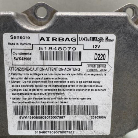 Boitier air bag FIAT 500 2