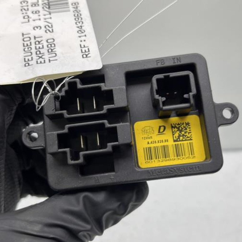 Resistance chauffage PEUGEOT EXPERT 3 Photo n°3
