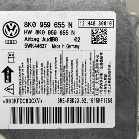 Boitier air bag AUDI A4 3
