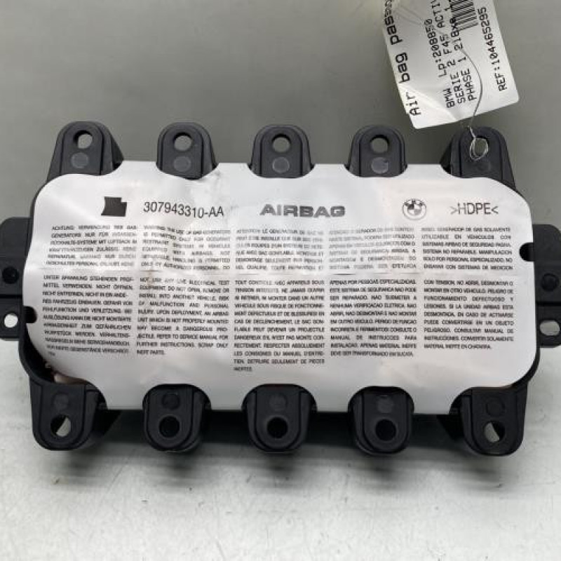 Air bag passager BMW SERIE 2 F45 ACTIVE Photo n°1
