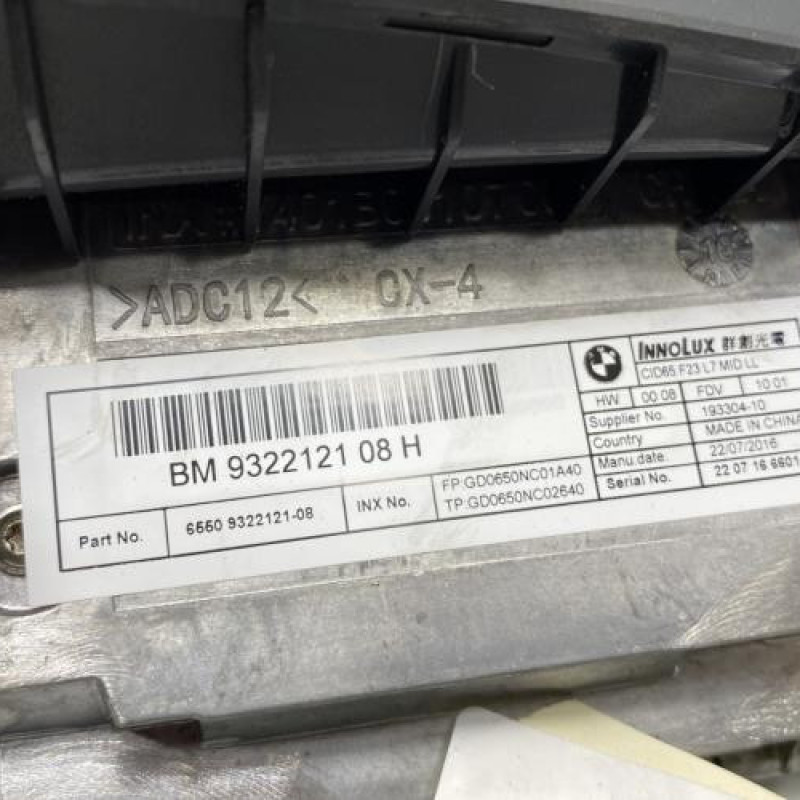 Ecran GPS BMW SERIE 1 F20 Photo n°3