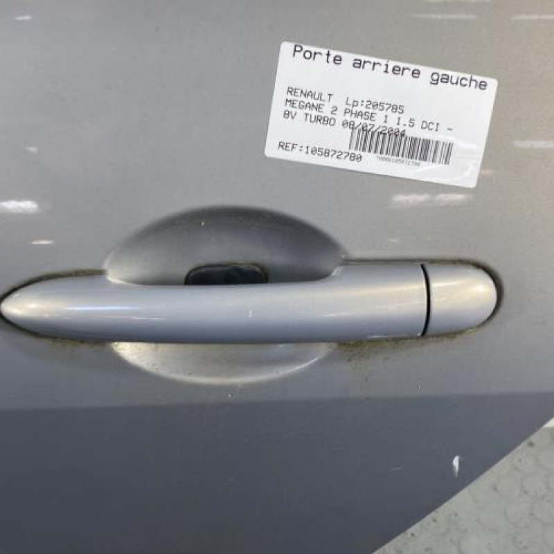 Porte arriere gauche RENAULT MEGANE 2 Photo n°2