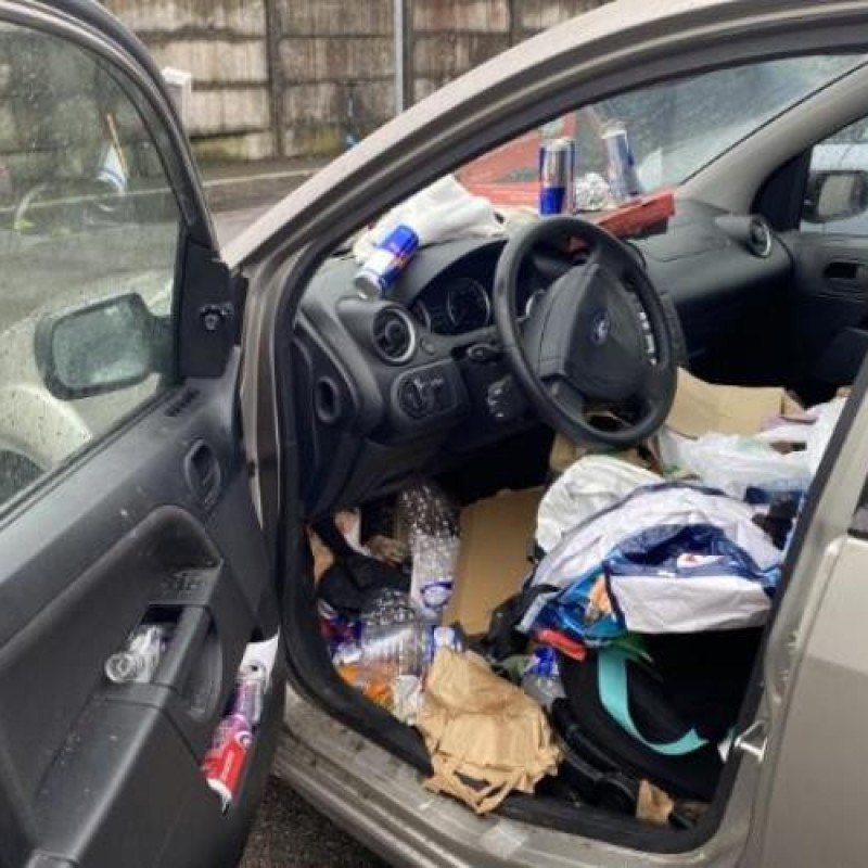 Vitre arriere droit FORD FIESTA 5 Photo n°20