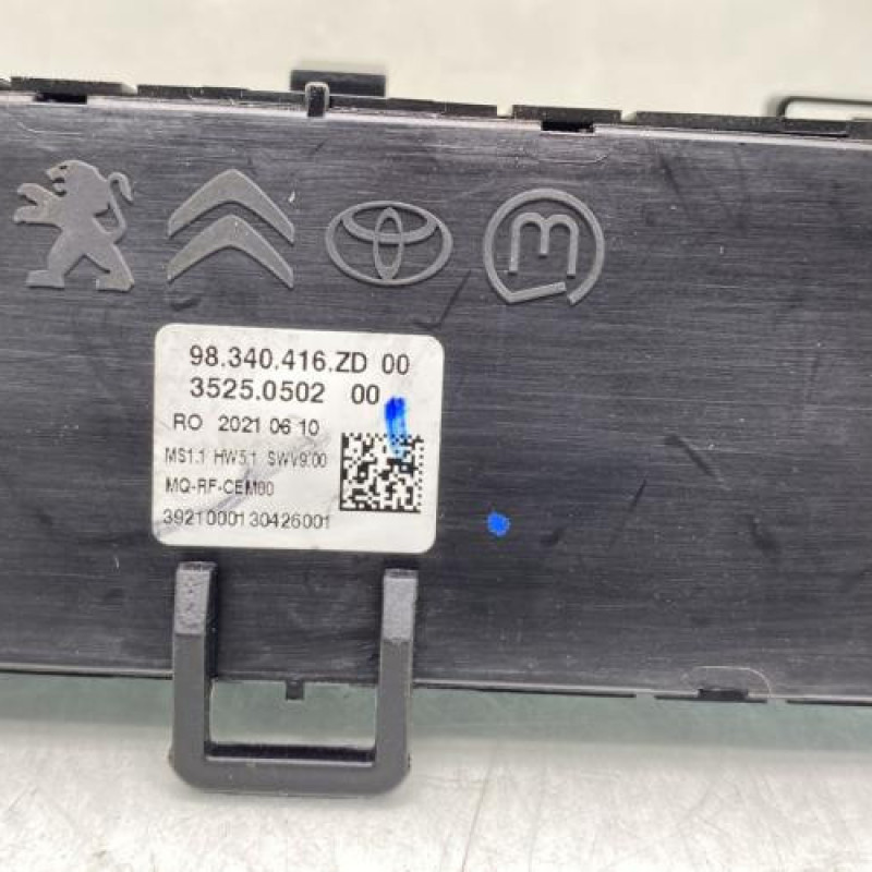 Commande chauffage OPEL VIVARO 3 Photo n°3
