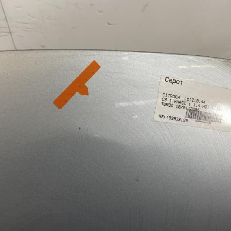 Capot CITROEN C3 1 Photo n°3