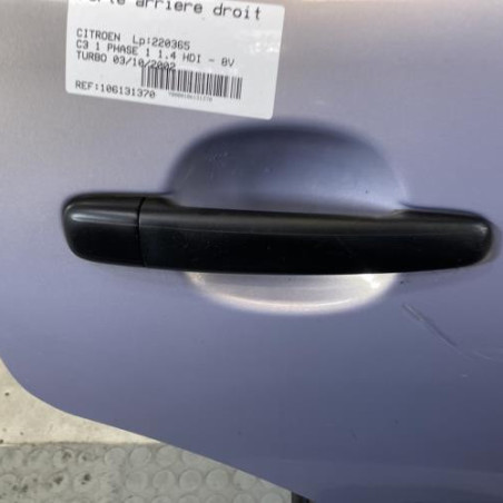 Porte arriere droit CITROEN C3 1 Photo n°1