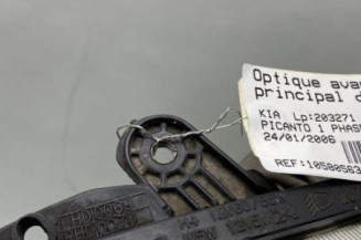 Optique avant principal droit (feux)(phare) KIA PICANTO 1