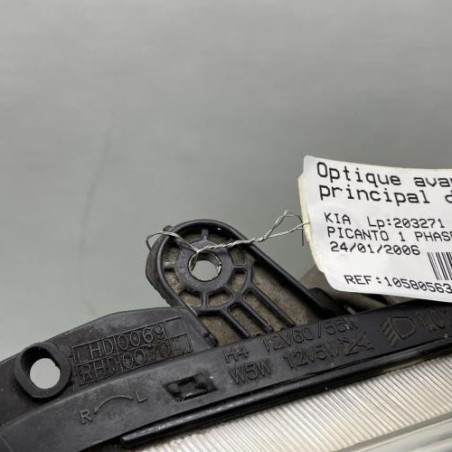Optique avant principal droit (feux)(phare) KIA PICANTO 1