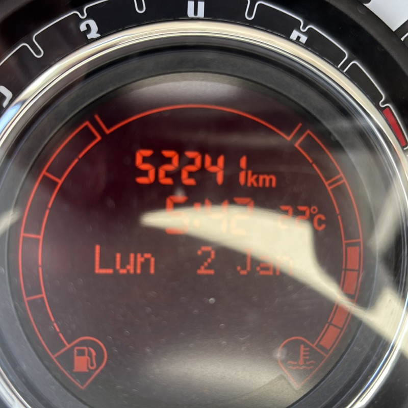 FIAT 500 2 CABRIO PHASE 1 1.2i - 8V Photo n°16