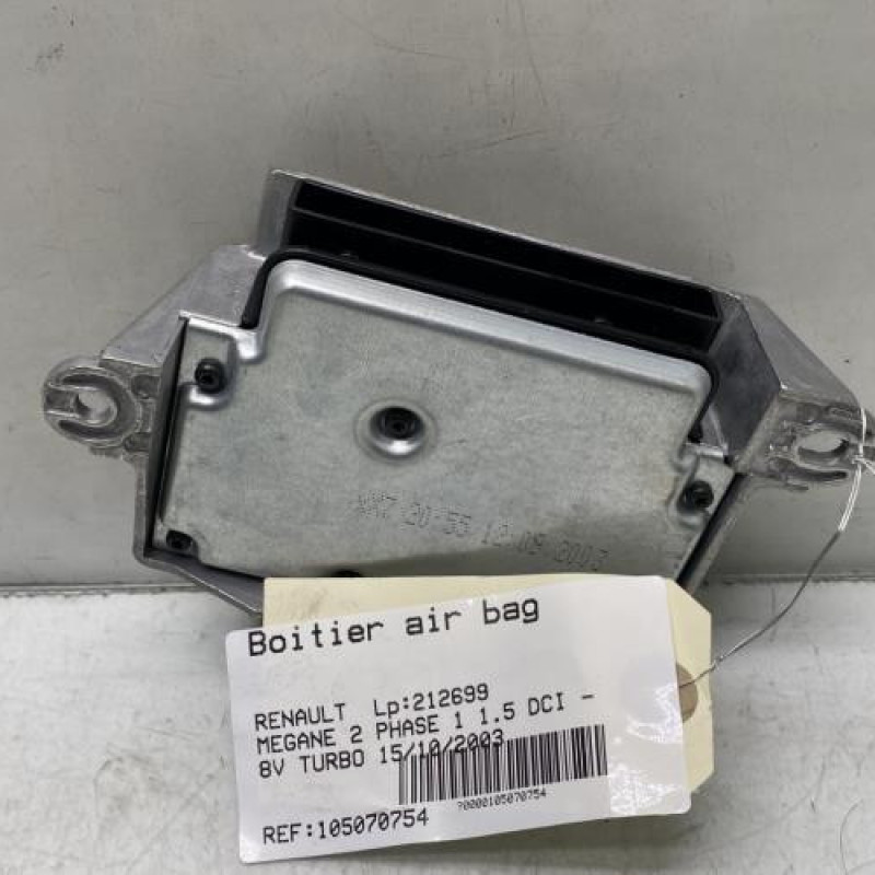 Boitier air bag RENAULT MEGANE 2 Photo n°5