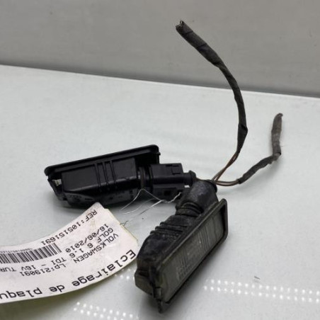 Eclairage de plaque VOLKSWAGEN GOLF 6