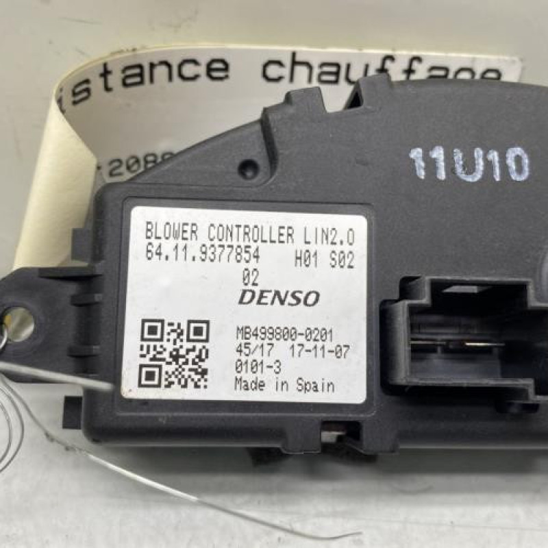 Resistance chauffage BMW SERIE 2 F45 ACTIVE Photo n°3
