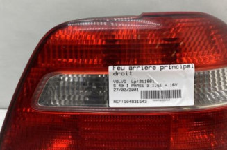 Feu arriere principal droit (feux) VOLVO S 40 1 Photo n°1
