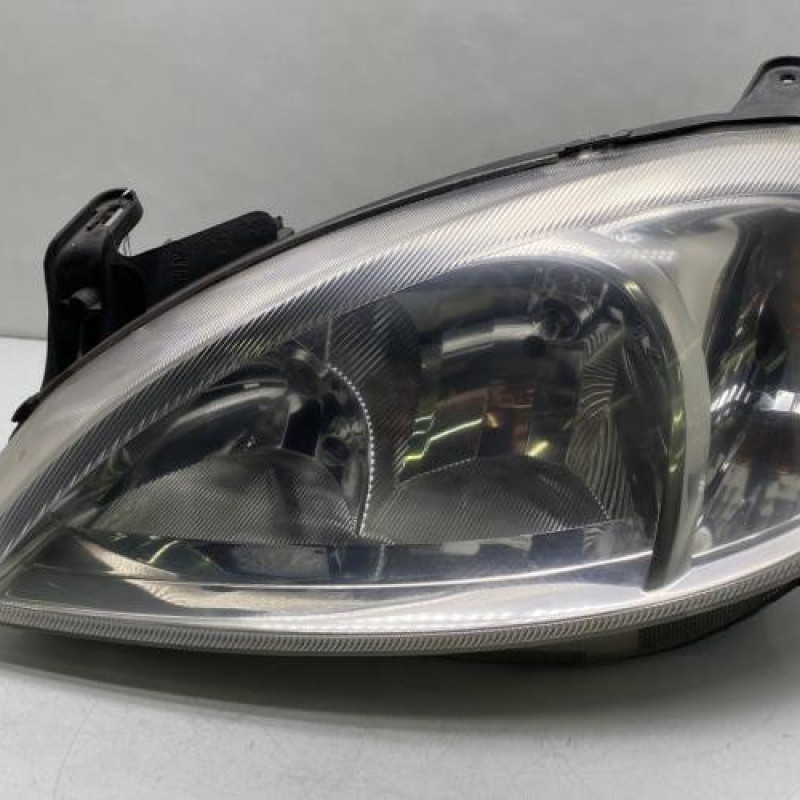 Optique avant principal gauche (feux)(phare) OPEL CORSA C Photo n°1