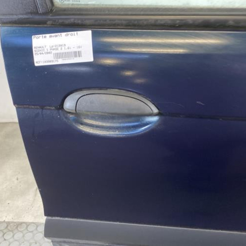Porte avant droit RENAULT SCENIC 1 Photo n°2