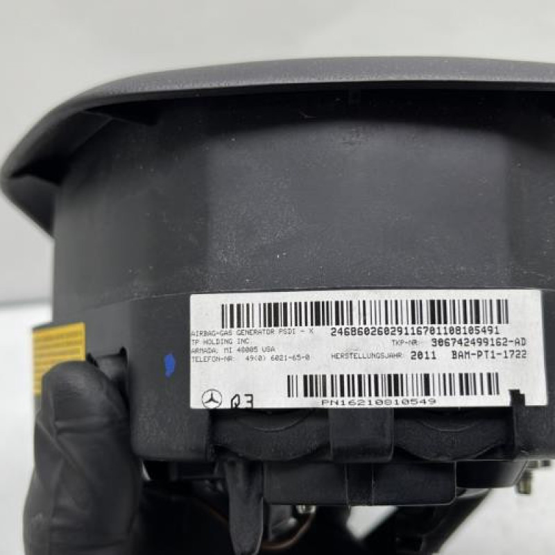 Air bag conducteur MERCEDES CLASSE C 204 Photo n°4