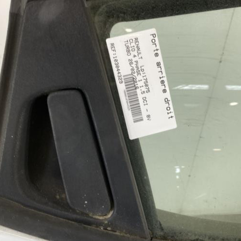 Porte arriere droit RENAULT CLIO 4 Photo n°3