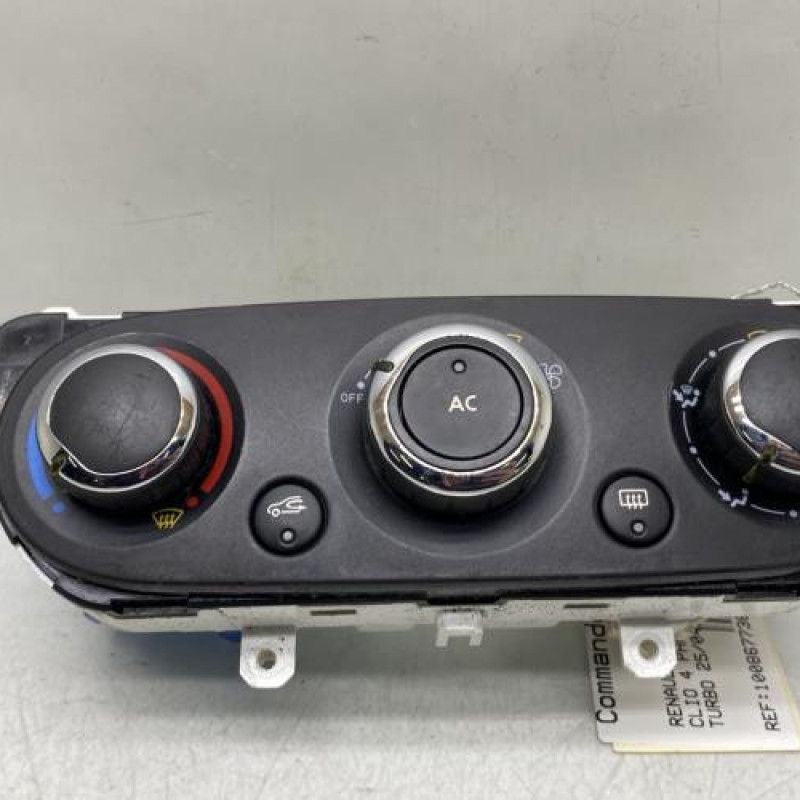 Commande chauffage RENAULT CLIO 4 Photo n°1