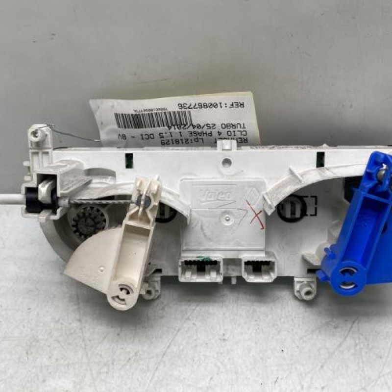Commande chauffage RENAULT CLIO 4 Photo n°2
