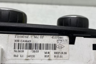 Commande chauffage RENAULT CLIO 4